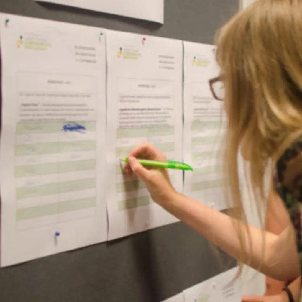 Teilnehmerin auf dem Jugendkongress:JW