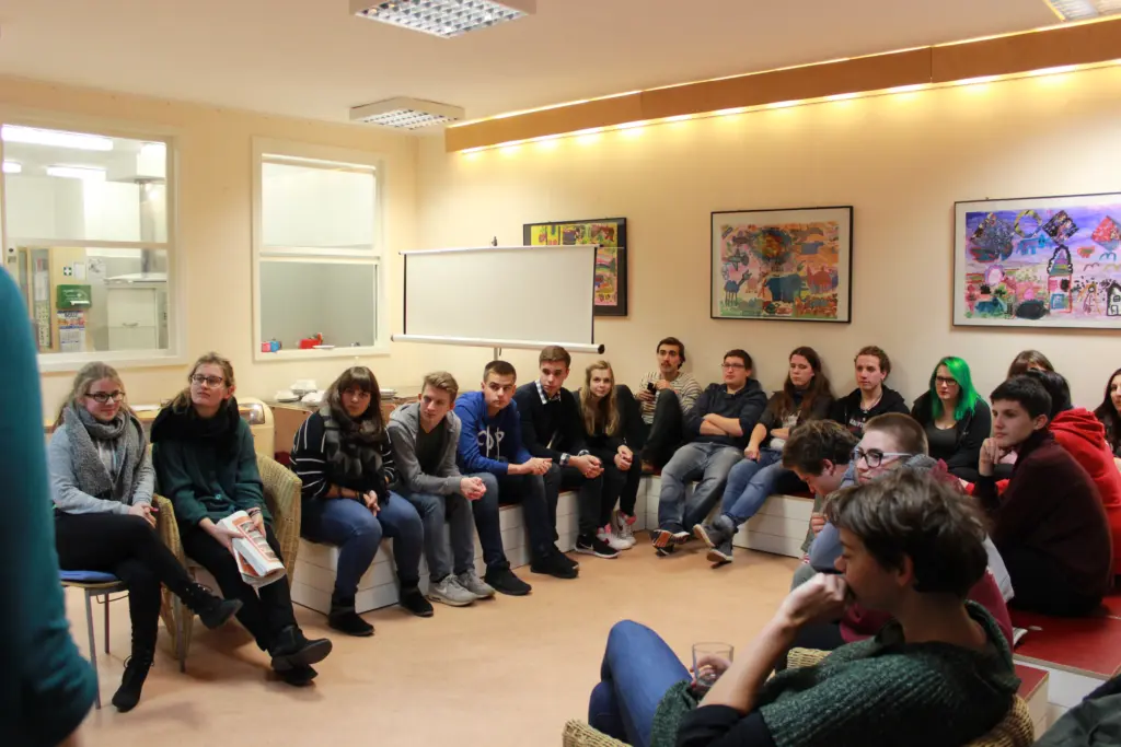 Teilnehmende des 10. Jugendforums Stadtentwicklung, Foto: Ali Alizadeh