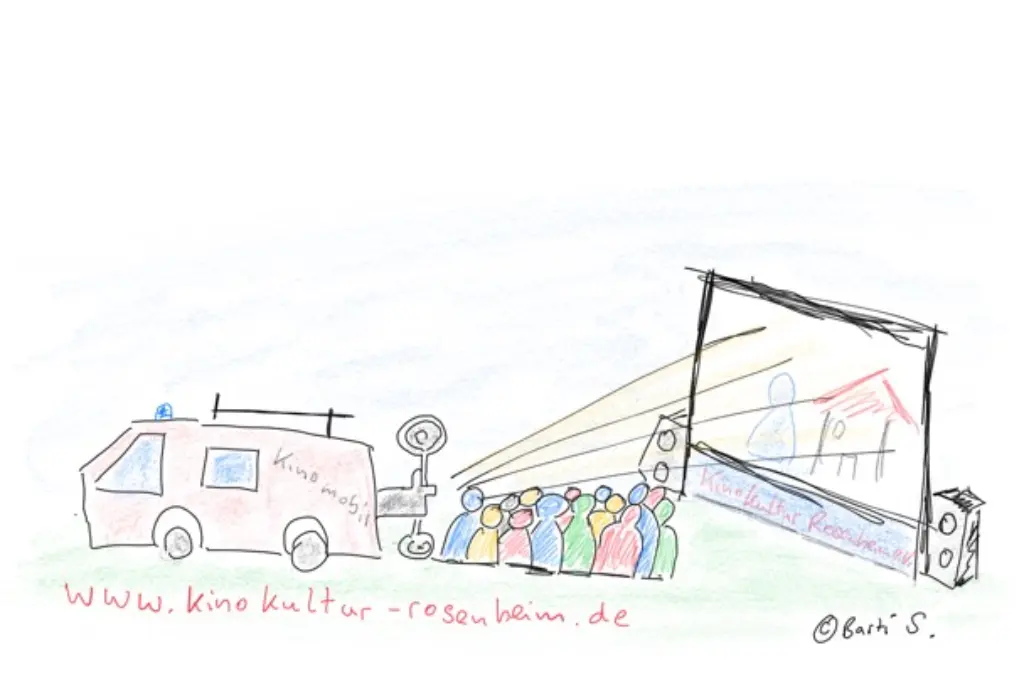 Zeichnung Basti - Kino kultur Rosenheim