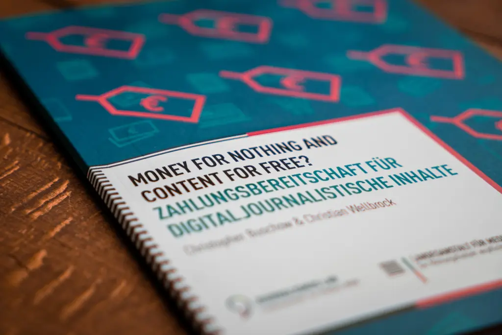 Für Medien zahlen? Foto: Mika Baumeister