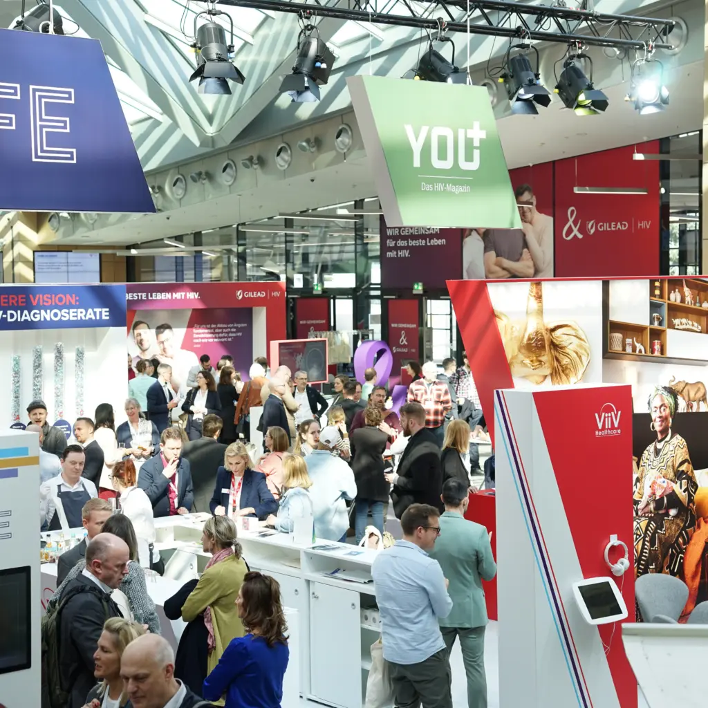 Die Stände im Zentrum des DÖAK 2023. Foto: Ella Seeger