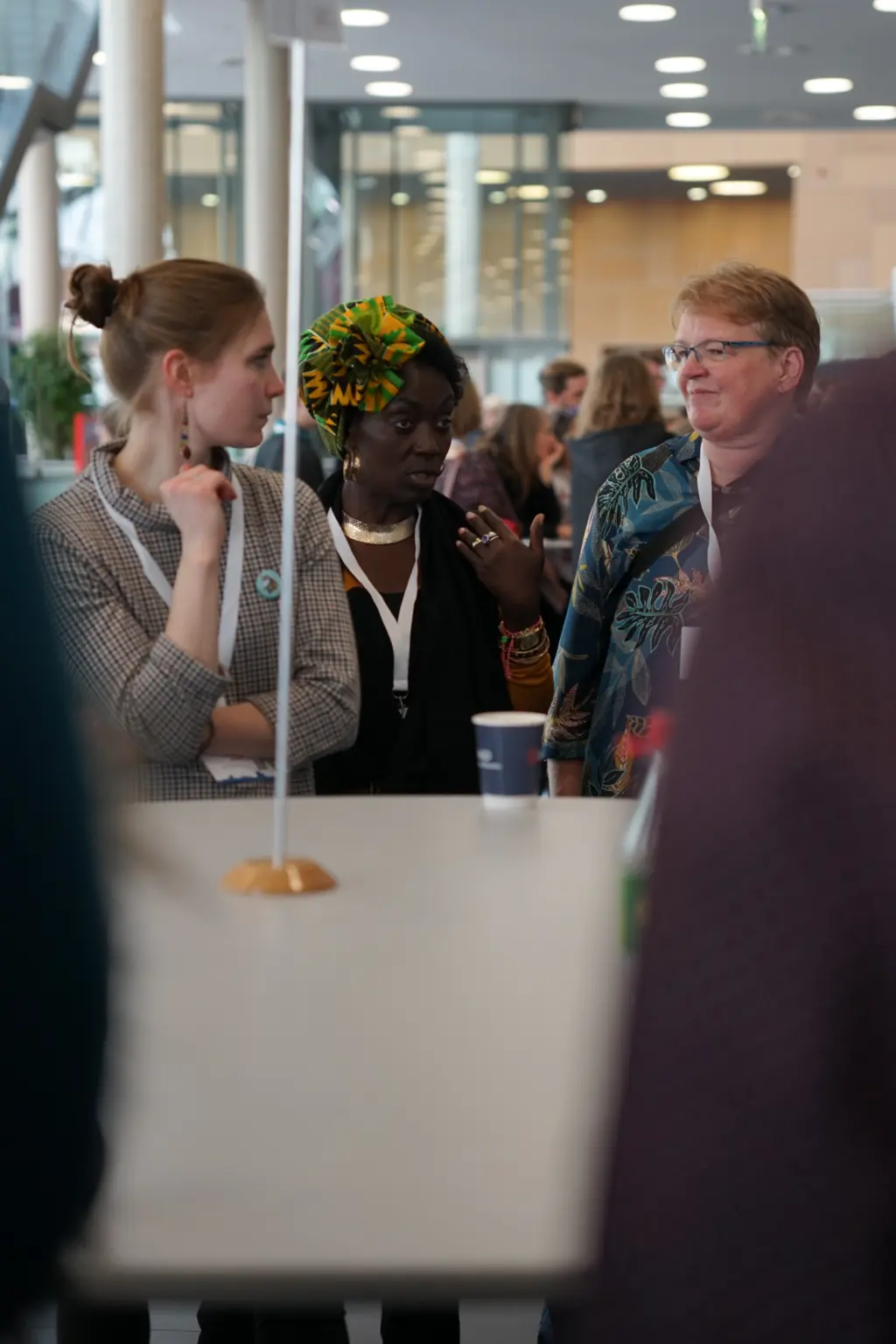 Gespräch am so genannten „Campfire" Foto: Ella Seeger