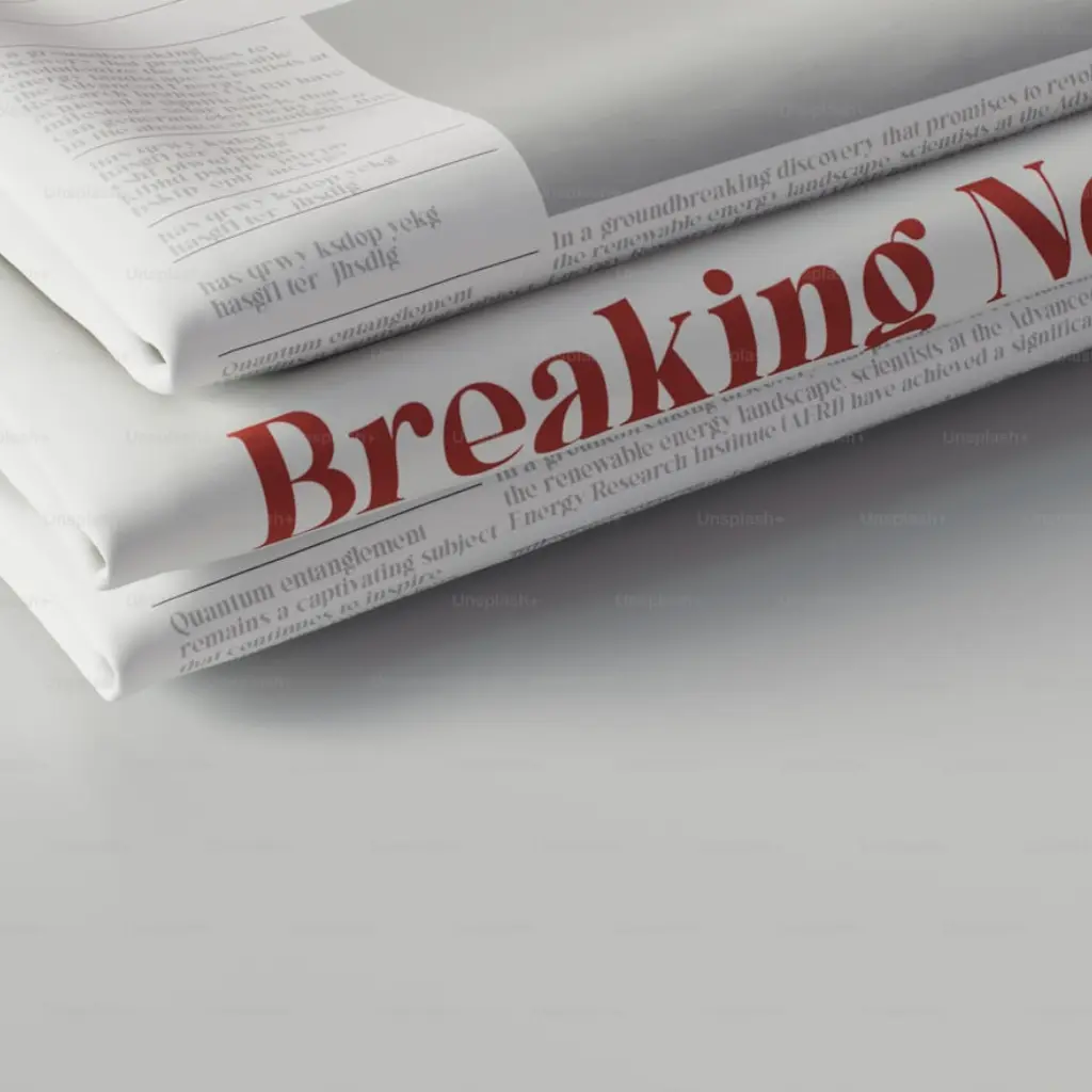 Zeitungen - breaking news. Planet Volumes:unsplash