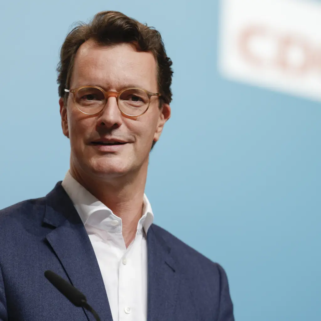 Landesparteitag der CDU Nordrhein-Westfalen und Wahl von Hendrik Wüst am 23.10.21 in Bielefeld.