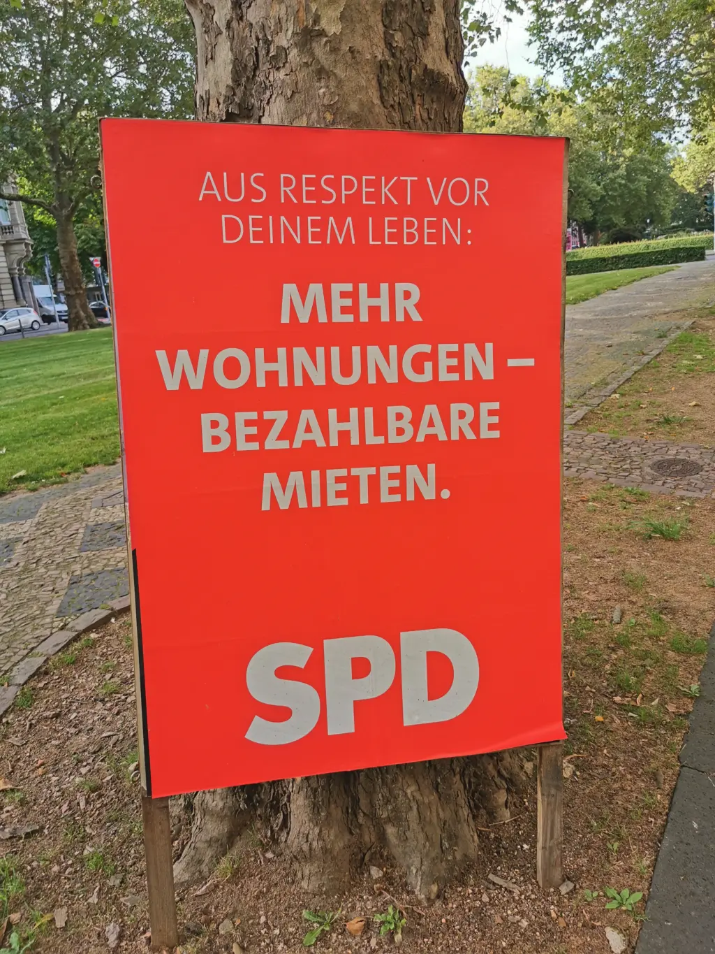 Wahlplakat für die Bundestagswahl 2021