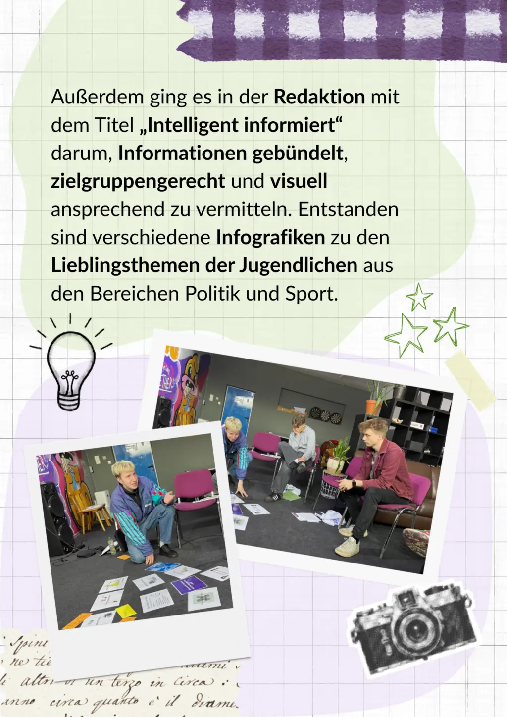 Inhalte der mobilen Jugendredaktion