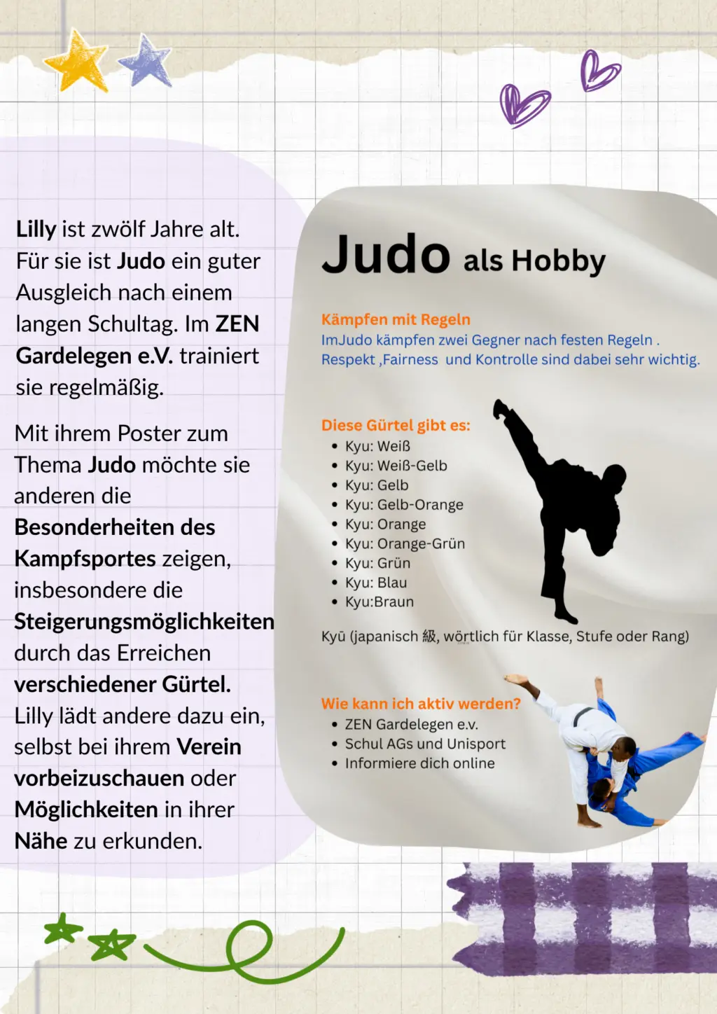 Lillys Beitrag: Judo