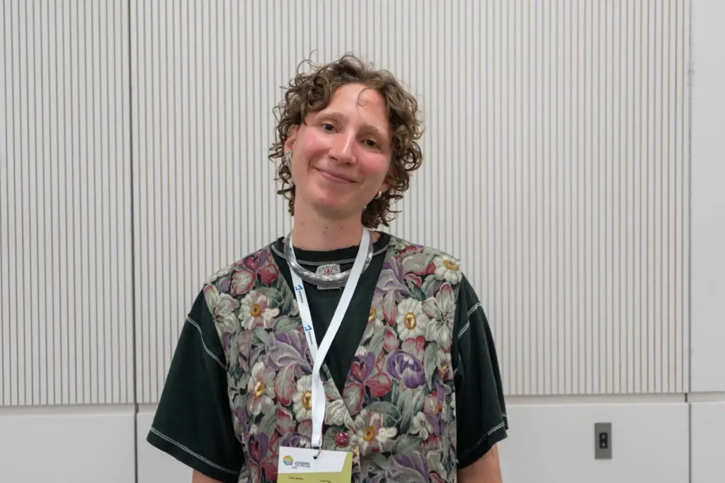 Arratz Stammen hat in deren Workshop auf den JPT über Degrowth und Utopien aufgeklärt.